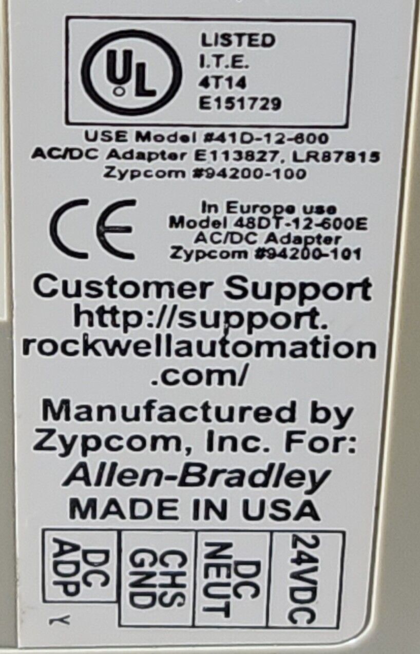 Allen Bradley 9300-RADES Remote Access Dial In Ethernet Modem.             3C-19