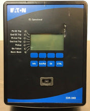 Load image into Gallery viewer, EATON EDR-3000-2A0BA1 Distribution Relay Meter Style: 65D1003G02.  2C
