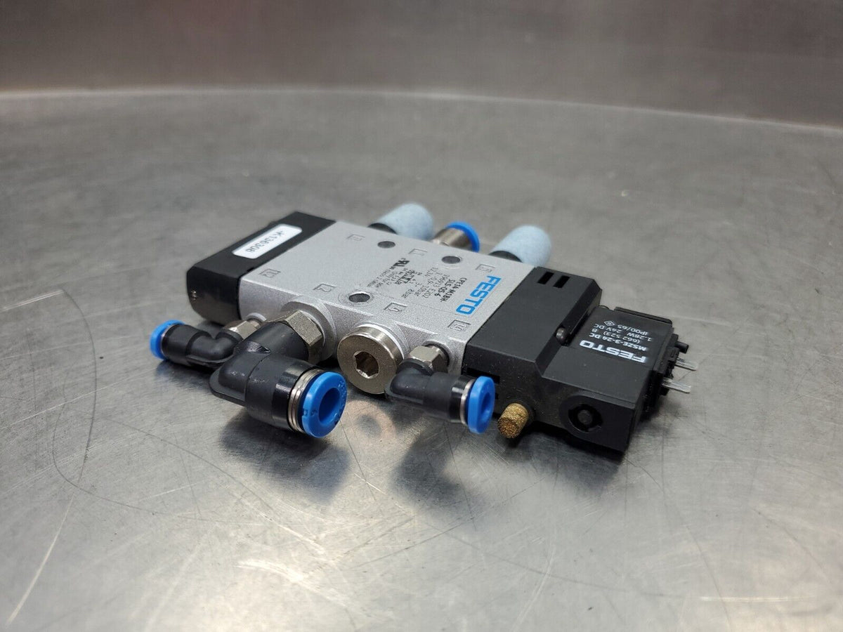 FESTO MAGNETVENTIL CPE14 M1BH 5J 1/8 + MSZE 3 24DC Nr 196939 + 662523 EUR 26,90 DE FESTO MAGNETVENTIL CPE14 M1BH 5J 1/8 + MSZE 3 24DC Nr 196939 + 662523 EUR 26,90 DE