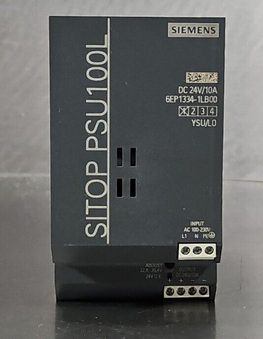 Siemens 6EP1334-1LB00 SITOP PSU100L Power Supply.                          4E-22