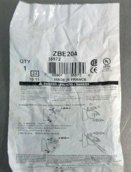 Telemecanique ZBE204 Contact Block 35572                                      4C