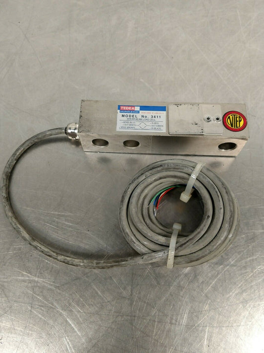 Tedea Huntleigh Model 3411 Shear Beam Load Cell 5E