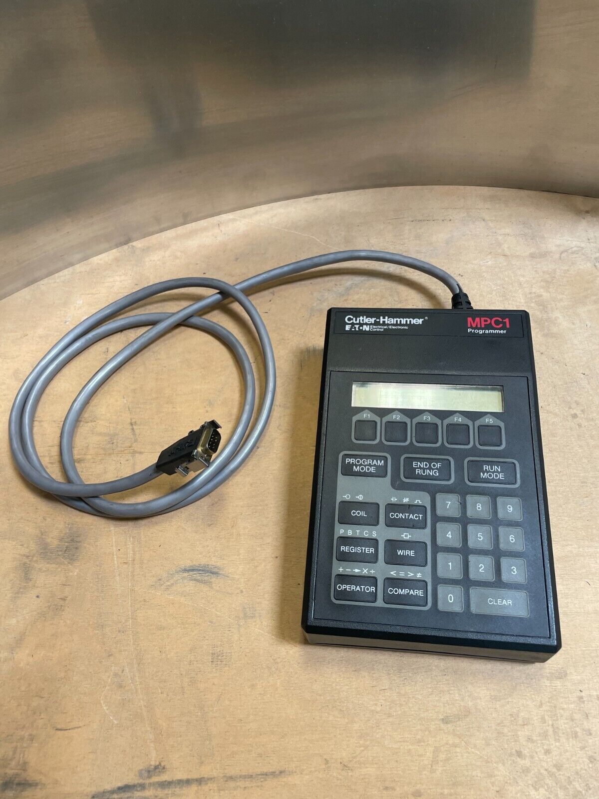 Cutler-Hammer By Eaton MPC1P12 Series A1 Corded Digital Display Programmer