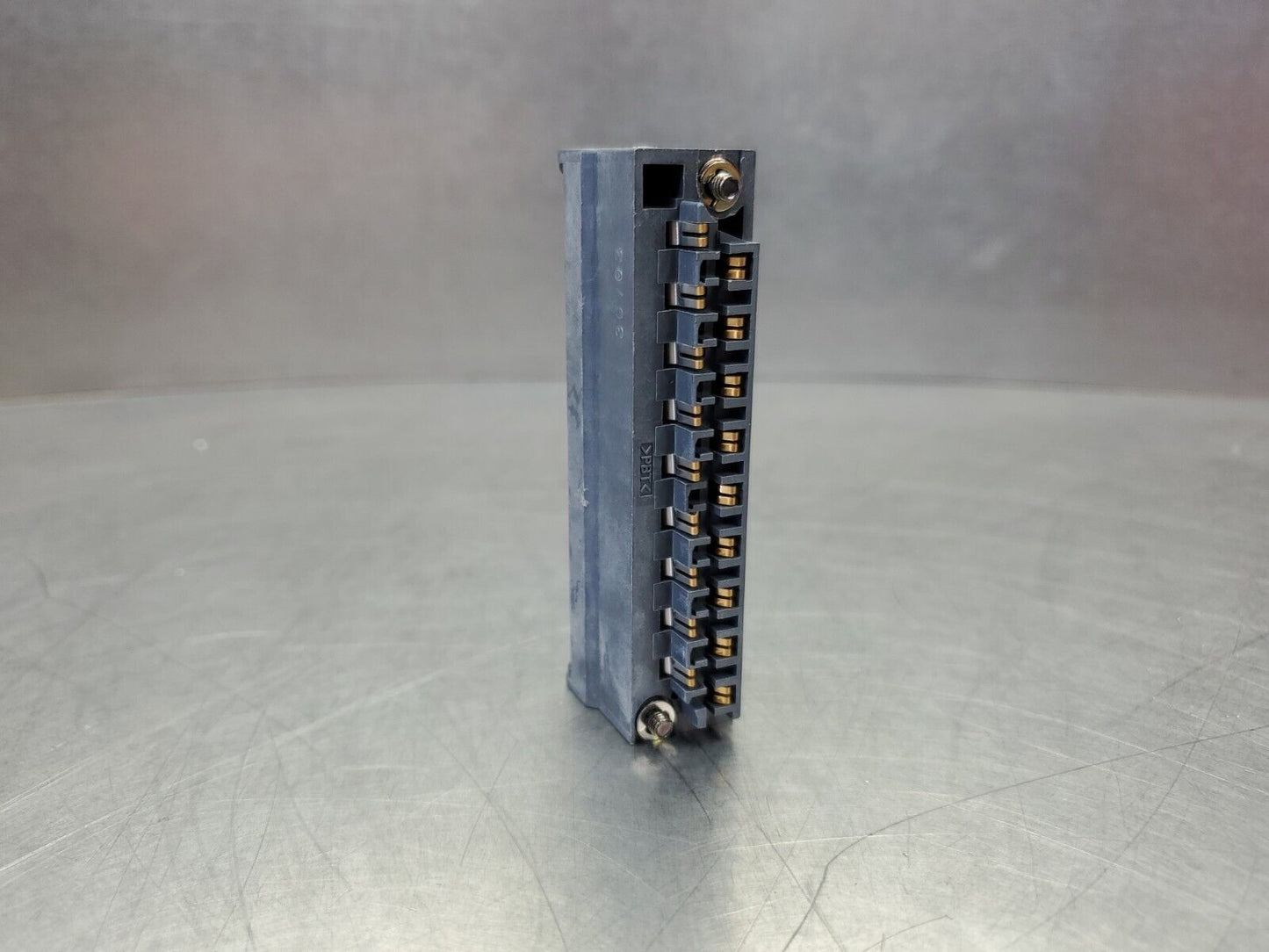 Mitsubishi BKO-C10755 PLC In/Out Connector Terminal.                       3C-22
