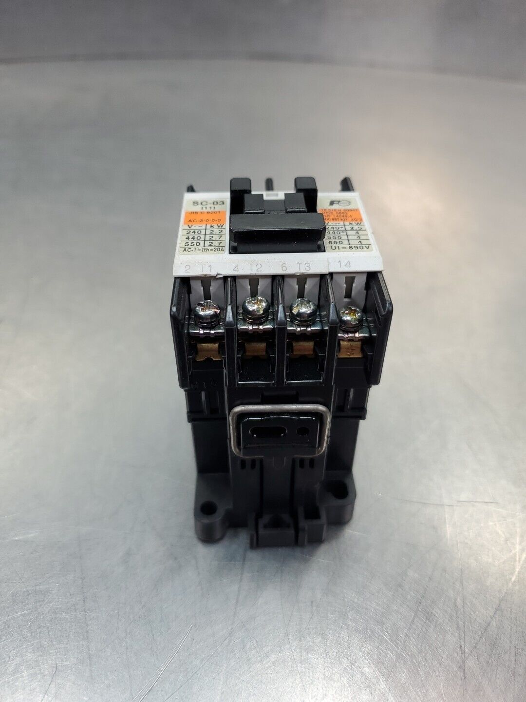 FUJI ELECTRIC SC-03 [11] 20A Contactor.                        4B-23