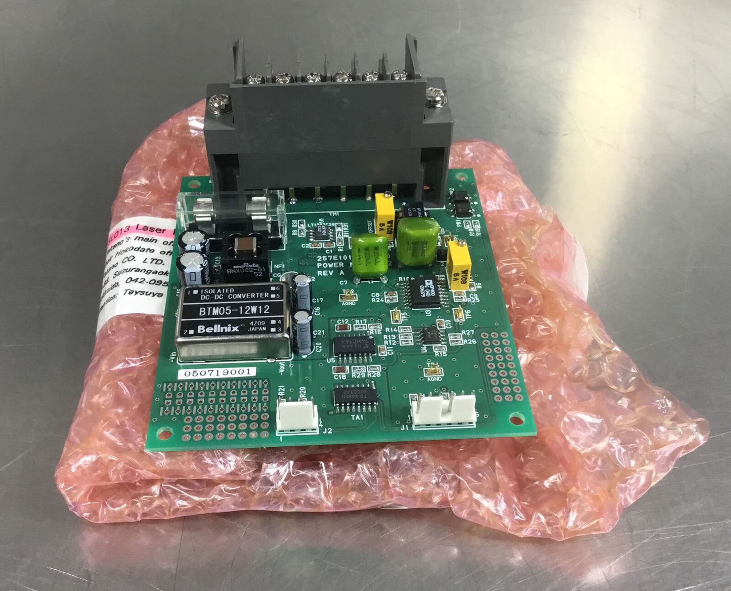 TAKANO  257E101  Power Monitor Board Rev. A     3B-24