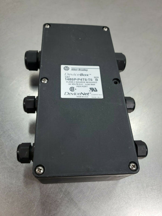 Allen Bradley 1485-P4T5-T5 Device Box Ser B                                 5D