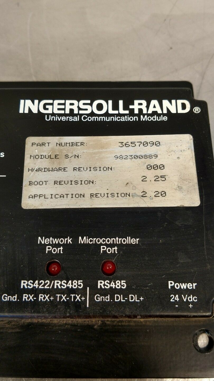 Ingersoll-Rand Universal Communication Module 3657090                        AUC