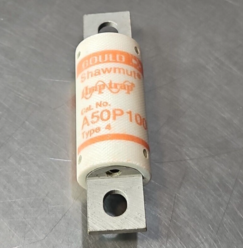 Gould Shawmut A50P100 FUSE 100 A 500 VAC.                             Loc4E-32
