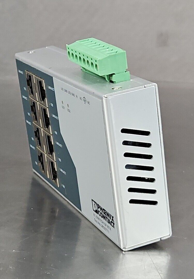 PHOENIX CONTACT FL SWITCH SF 8TX ETHERNET SWITCH.                          3B-22