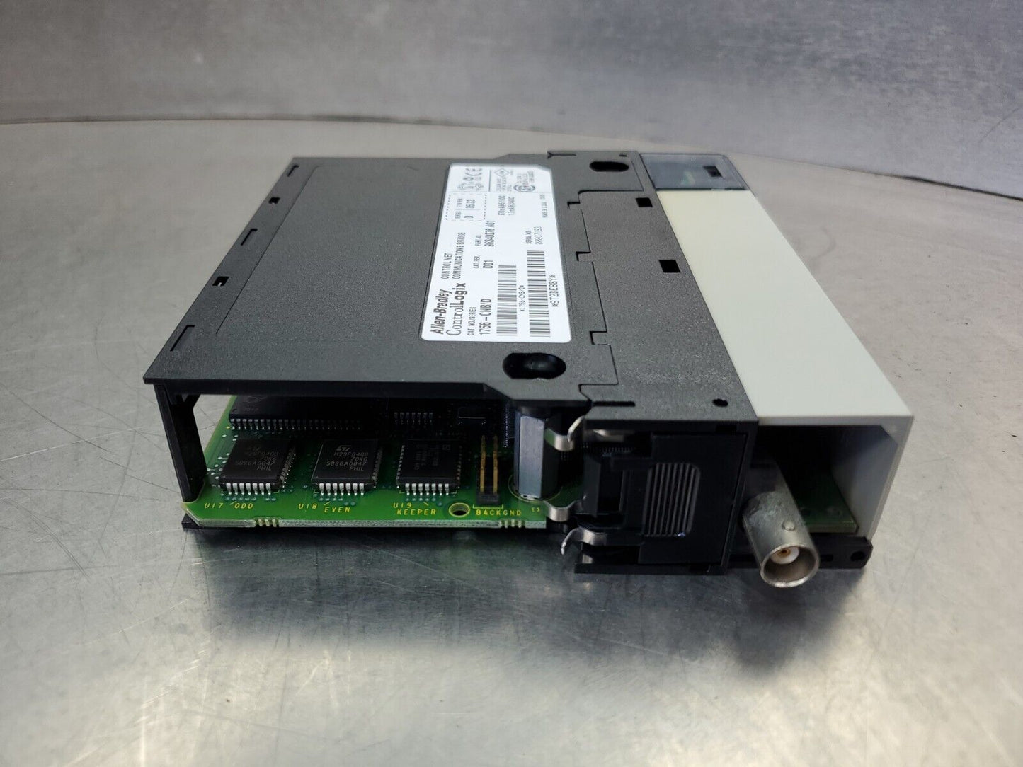 Allen-Bradley 1756-CNB/D CAT Rev D01 F/W 05.22 Com. Bridge Module.         3C-18