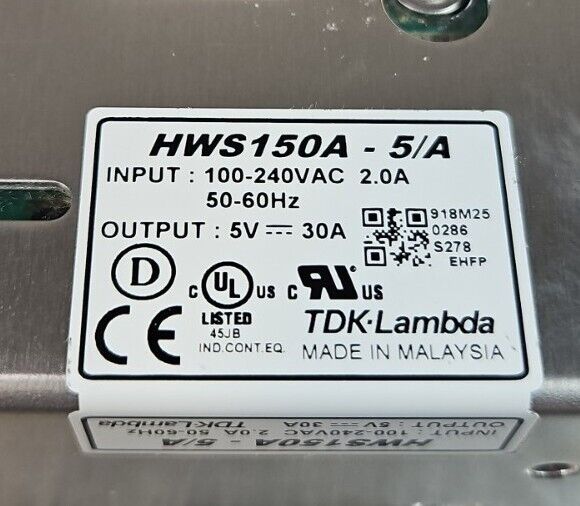 TKD-Lambda HWS150A-5/A Power Supply Module.                                4D-23