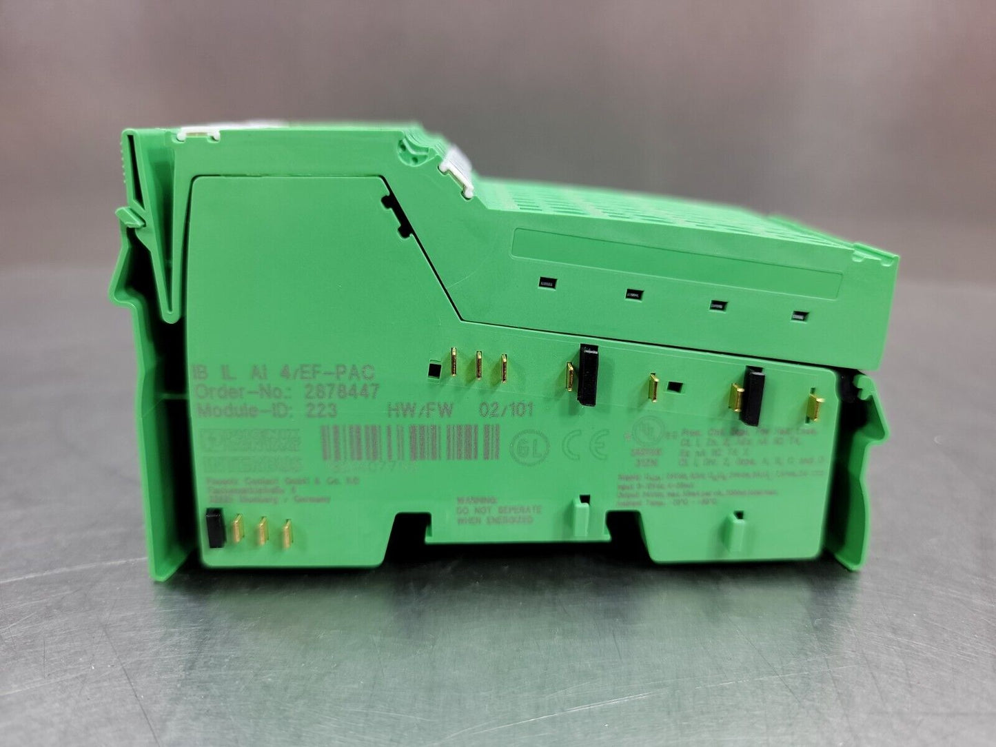 Phoenix Contact Inline Analog Terminal - IB IL AI 4/EF-PAC - 2878447     3E-23