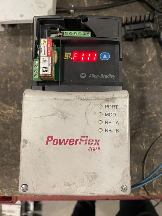 Allen-Bradley 22D-D1P4N104 Power Flex 40P  480 VAC AC Driver LOC-2D