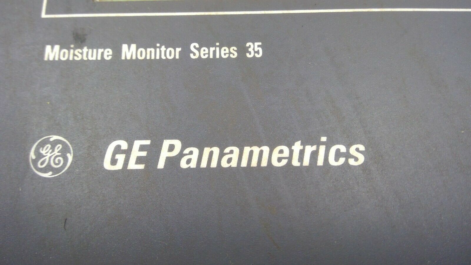 GE PANAMETRICS MOISTURE MONITOR SERIES 35 1E Palmetto Automation Inc.