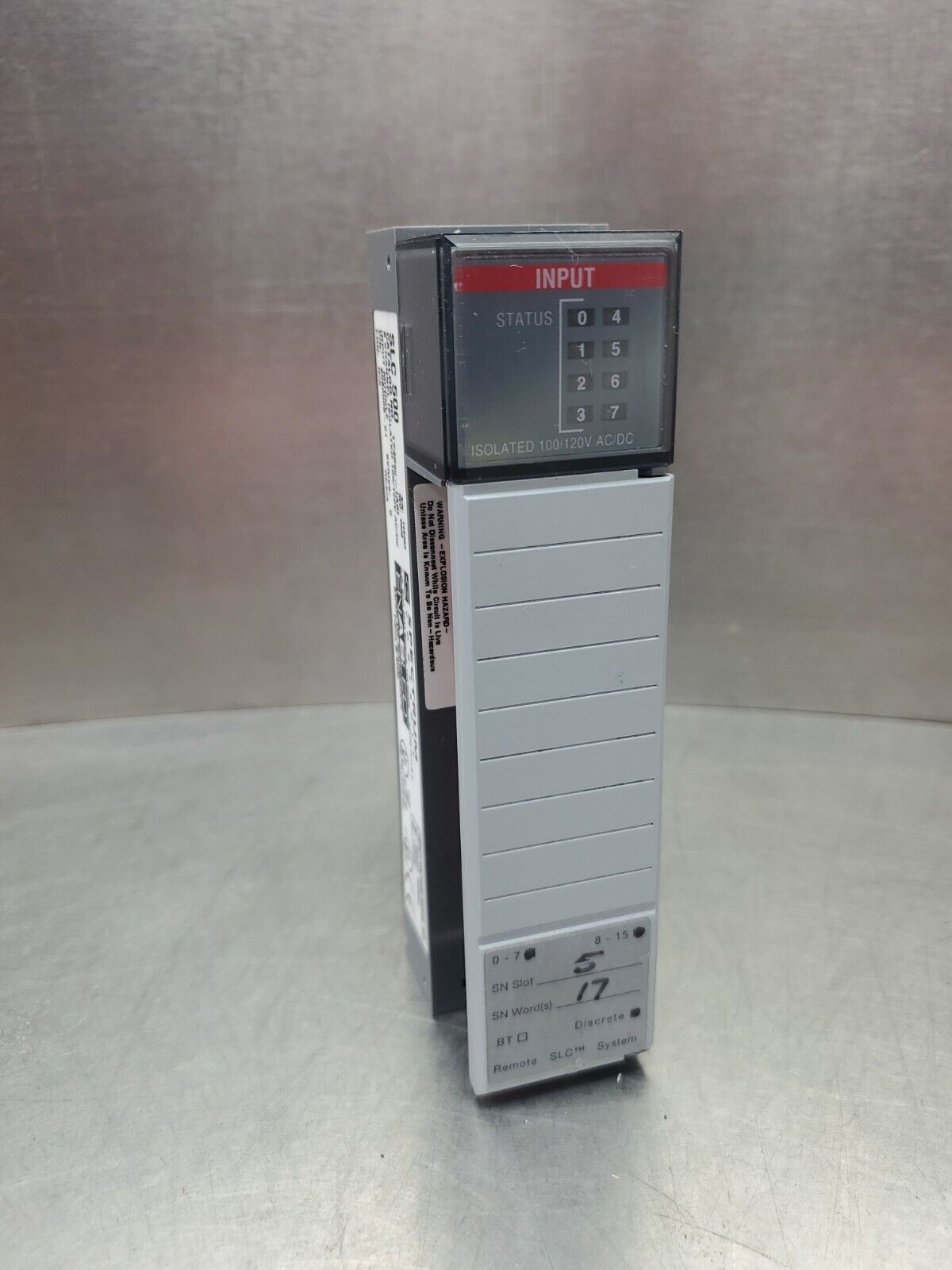 Spectrum Controls 1746sc-IA8I /B SLC 500 8-Channel Isolated Input Module.  3B-14