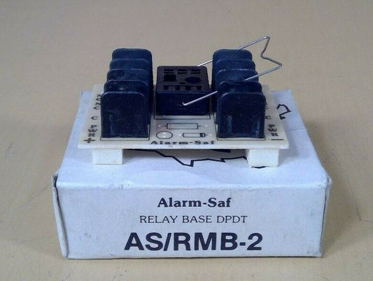 Alarm-Saf AS/RMB-2 Relay Base DPDT                                        4D