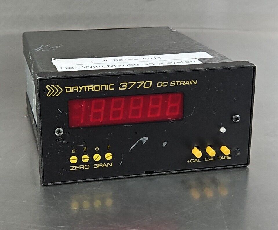DAYTRONIC 3770 DC Strain Gauge                                        Loc 1E-4