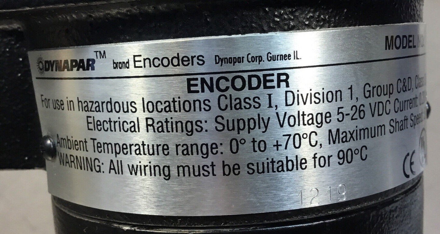 DANAHER CONTROLS X252000053  Incremental Encoder 5-26VDC 0.20A 5000RPM Max.   1D