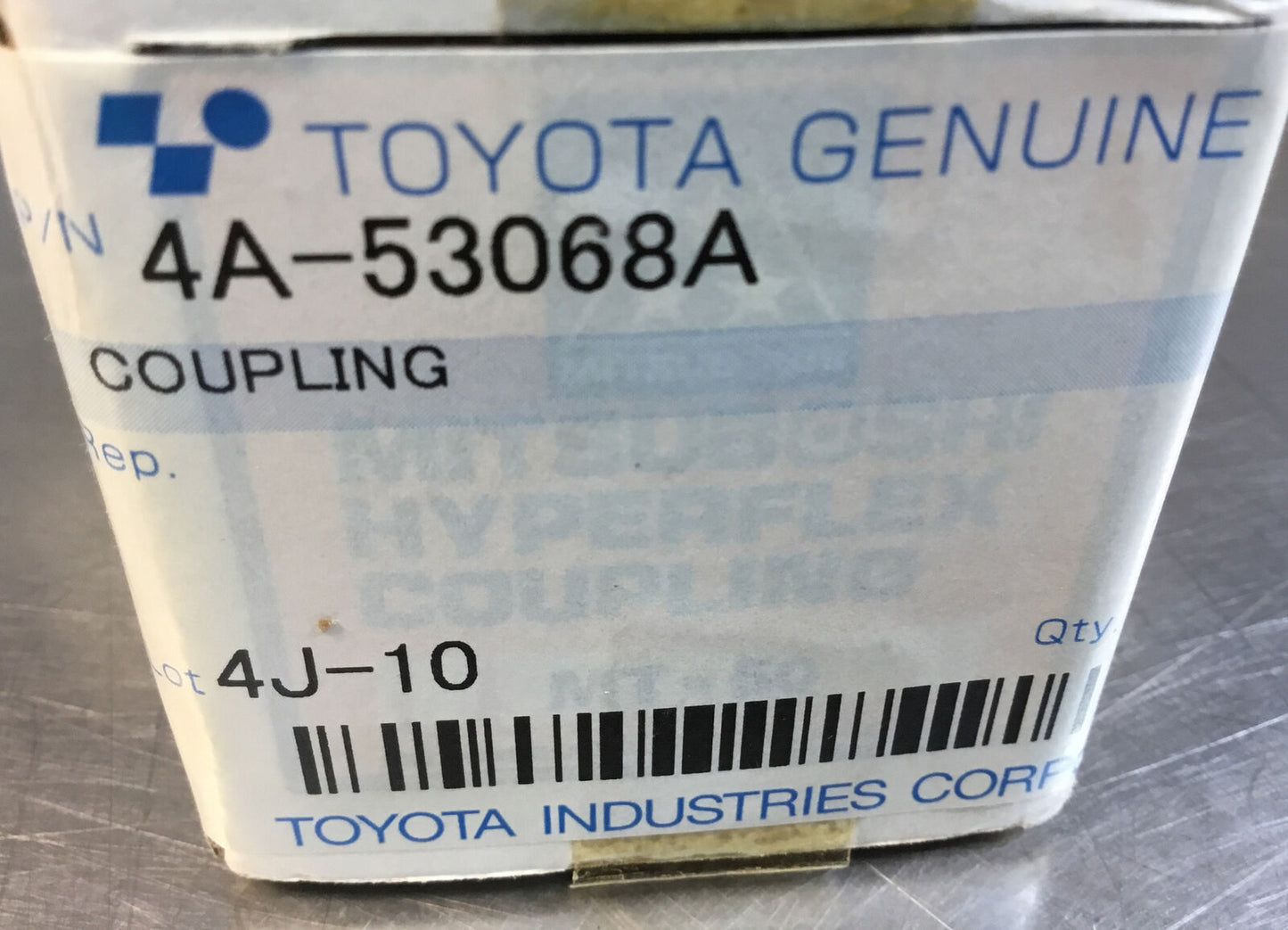 Mitsubishi G MT50 Hyperflex Coupling  Toyota 4A-53068A     6D