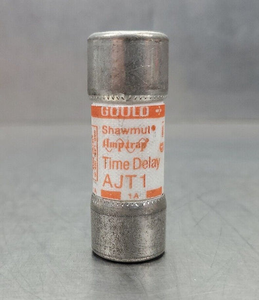 GOULD SHAWMUT AJT1 AMP-TRAP Time-Delay Fuse - 1Amp/500V.                4D-BOX#1