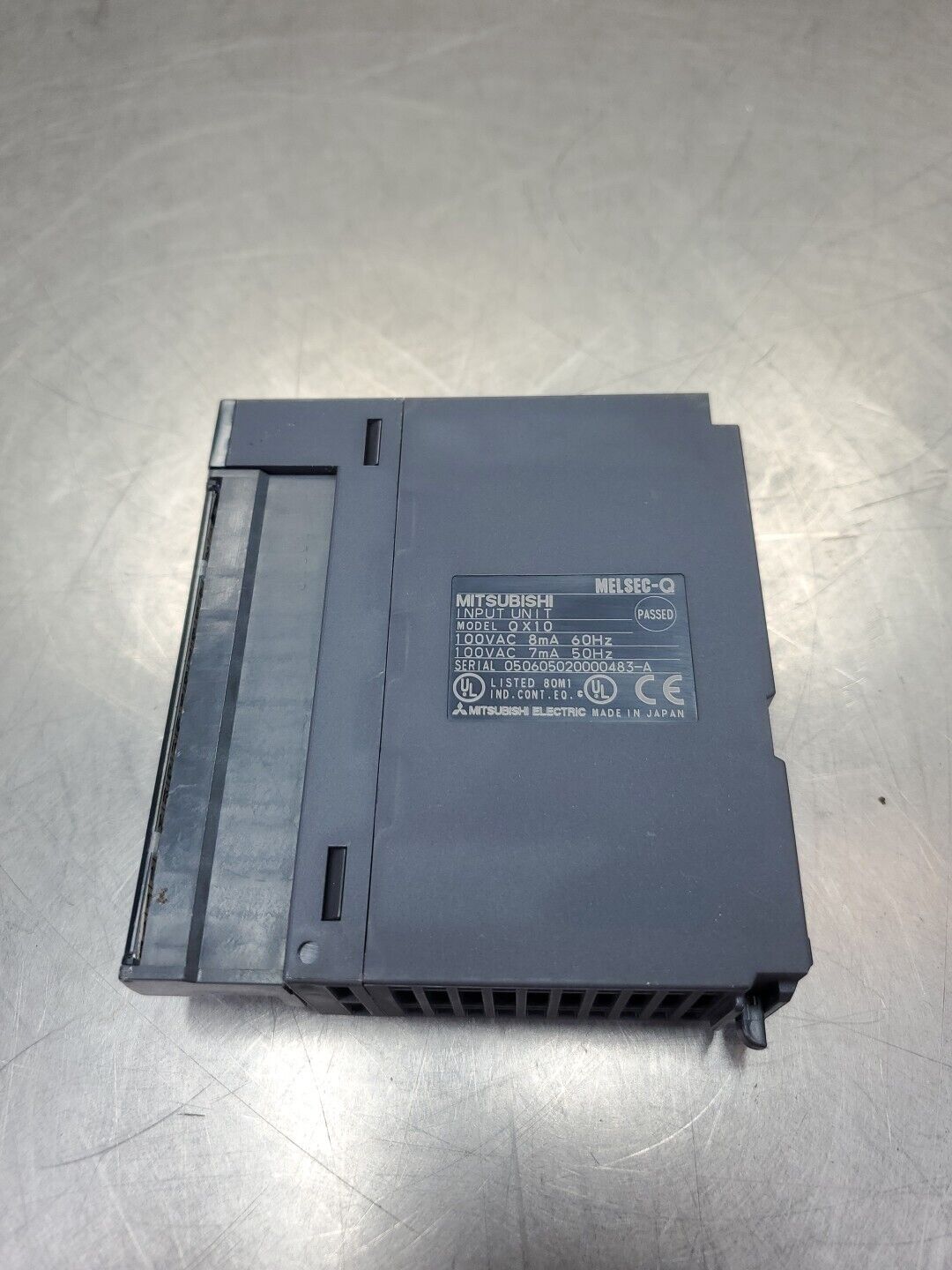 Mitsubishi QX10 PLC Input Unit.                                            3E-43