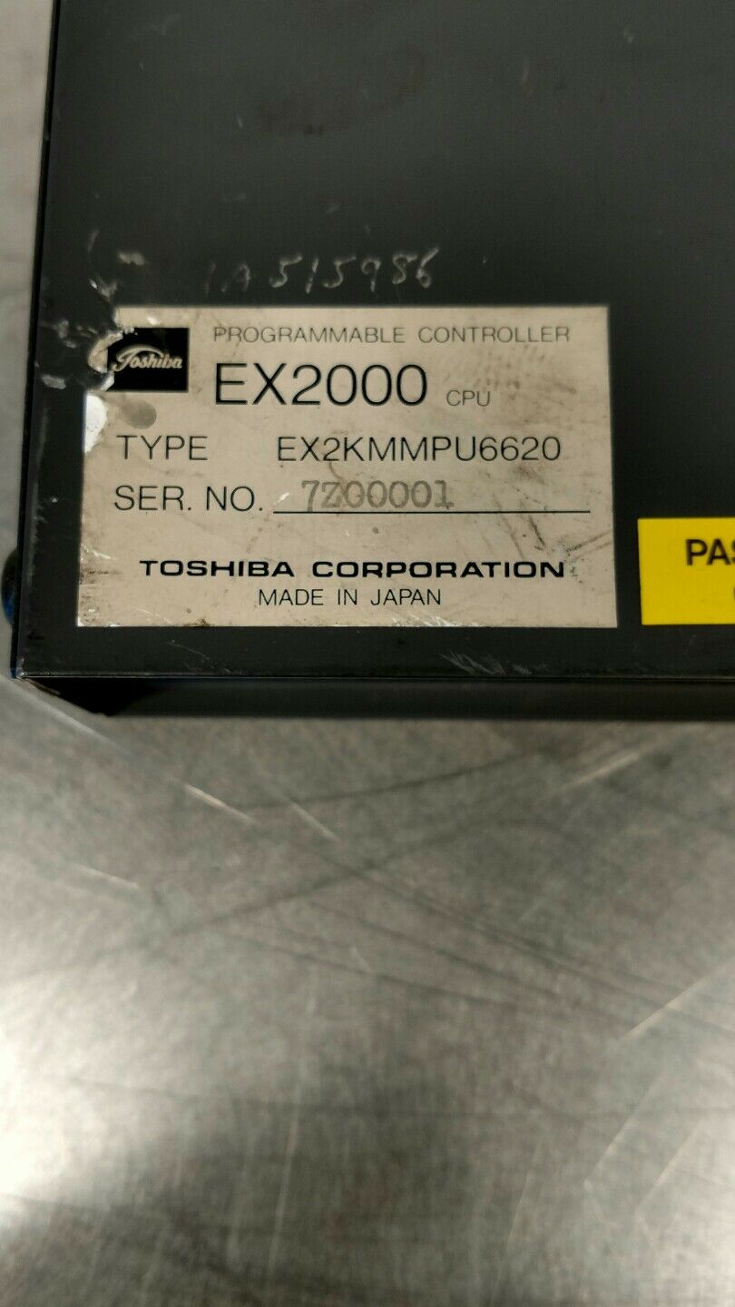 Toshiba MPU-6620 EX2KMMPU6620 Programmable Controller CPU                  3D-11