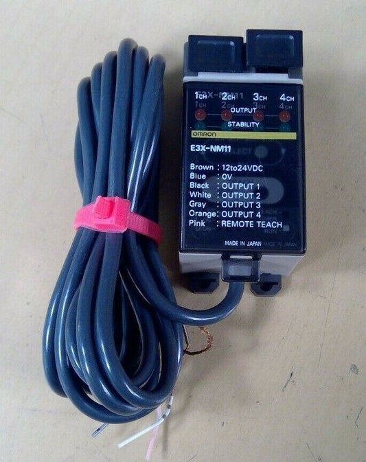 Omron E3X-NM11 Fiber Optic Sensor                    5E