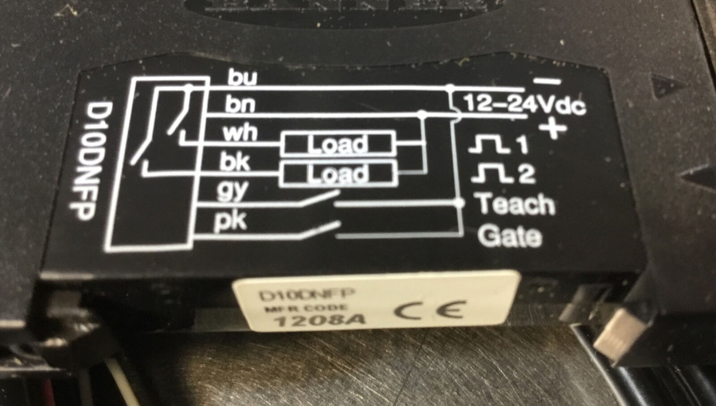 BANNER ENGINEERING  D10DNFP  /  62379  Dual Discrete Sensor 12-24VDC    3E-29