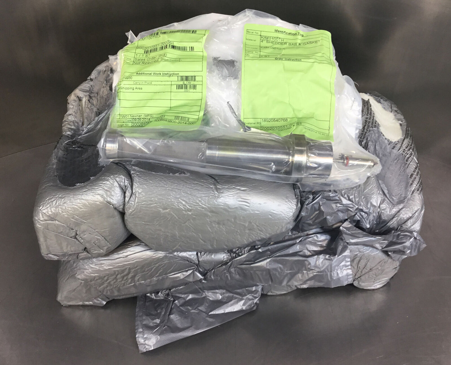 Yokogawa 4” Shedder Bar & Gasket  K/M1100TH   KM1100TH    Loc.6A