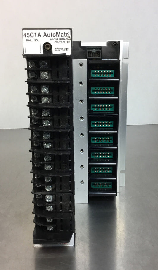 RELIANCE ELECTRIC 802802-7RE  J-3012  45C1A AUTOMATE DIGITAL I/O RAIL   3H