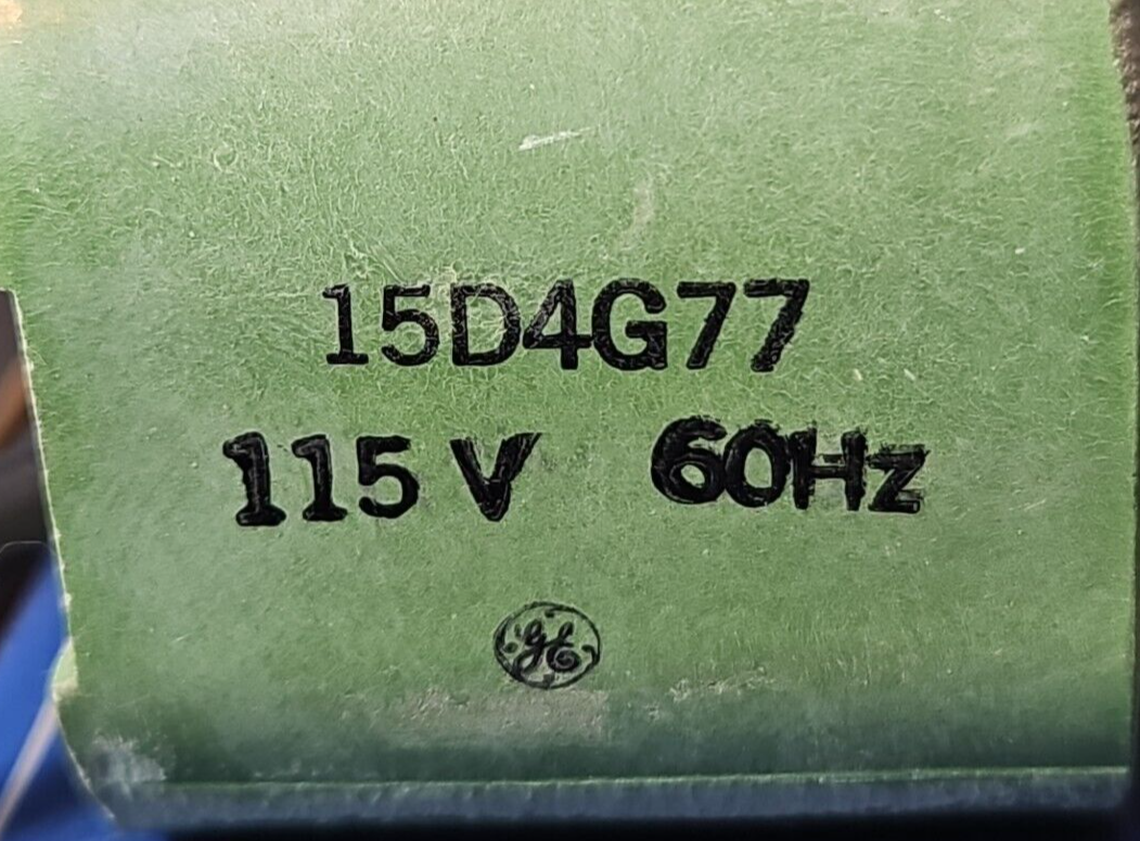 General Electric 15D4G77 Renewal coil.                      Loc4D21