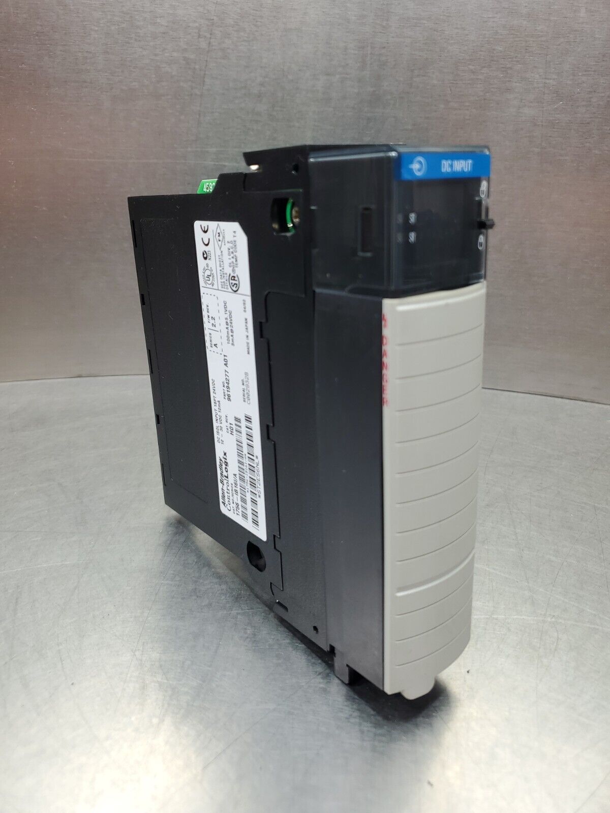 Allen Bradley 1756-IB16I/A Cat. Rev. H01 ControlLogix 16-Point In Module.   3C-9