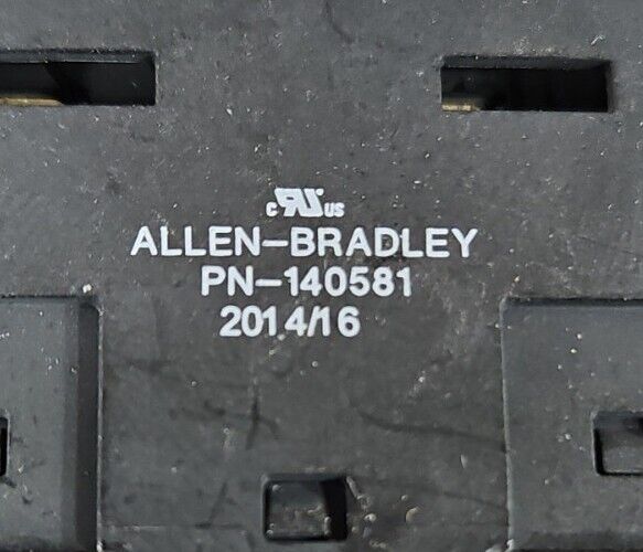 Allen Bradley PN-140581 Terminal Connector.                            Loc 3D-19