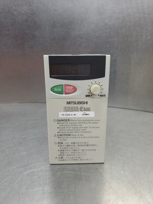 Mitsubishi FR-E520-0.4K 0.4kW Inverter Drive.                              1B-13