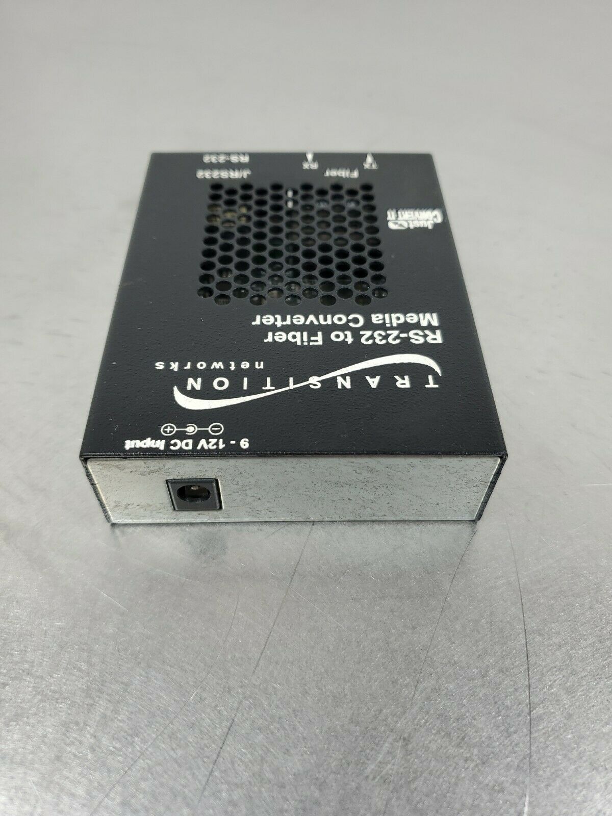 Transition Networks J/RS232-TF-01 Just-Convert-It SA Media Converter   3D-3