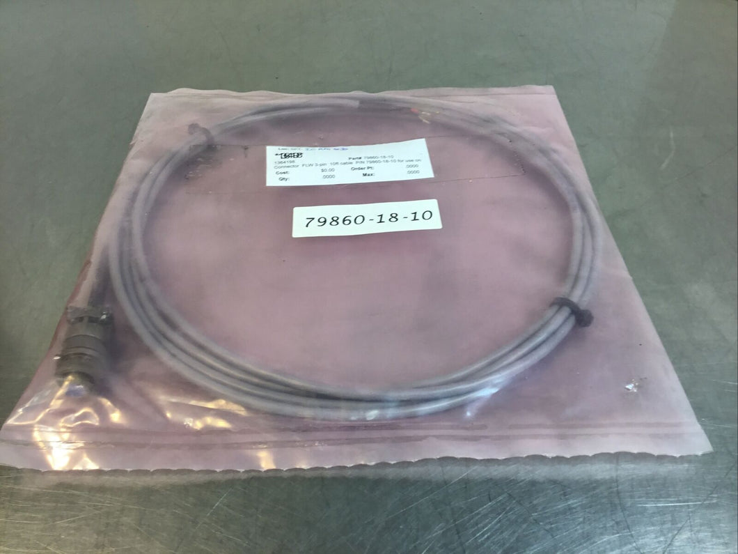 Generic  79860-18-10  AMPHENOL CONNECTOR CABLE Female 3 Pin   5F(crate)