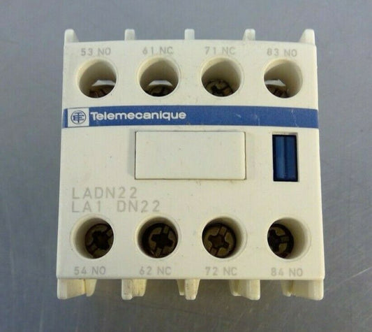 Telemecanique - LADN22 - Auxiliary Contact Block - LA1 DN22                   4D