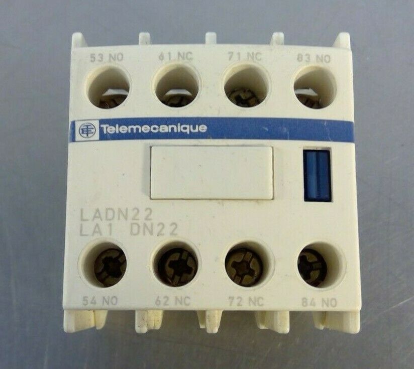Telemecanique - LADN22 - Auxiliary Contact Block - LA1 DN22                   4D