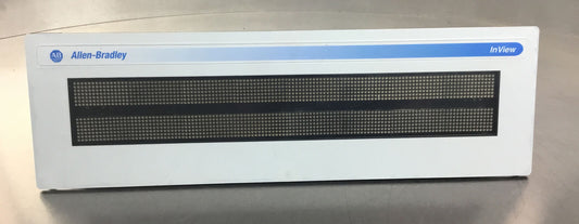 ALLEN BRADLEY  2706-P22R /A  MESSAGE DISPLAY IN VIEW 24VDC 10W FRN 1.00      2D