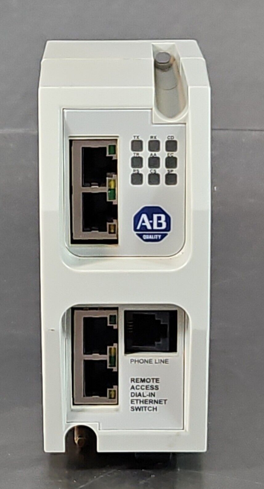 Allen Bradley 9300-RADES Remote Access Dial In Ethernet Modem.             3C-19