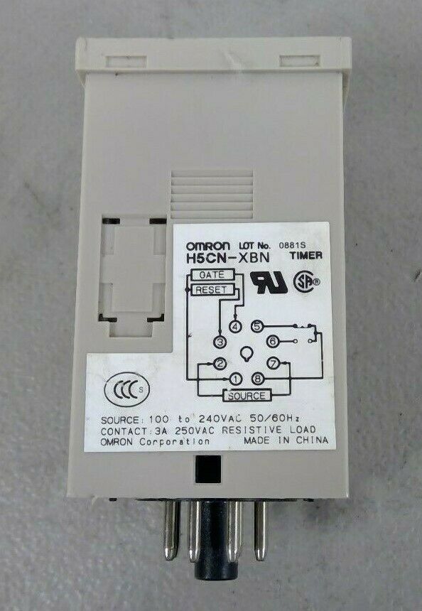 Omron H5CN-XBN Timer 100 to 240VAC                                            4G