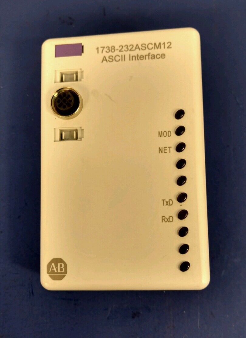 Allen Bradley 1738-232ASCM12 /A ArmorPoint Serial Module 1 x RS232           AUC