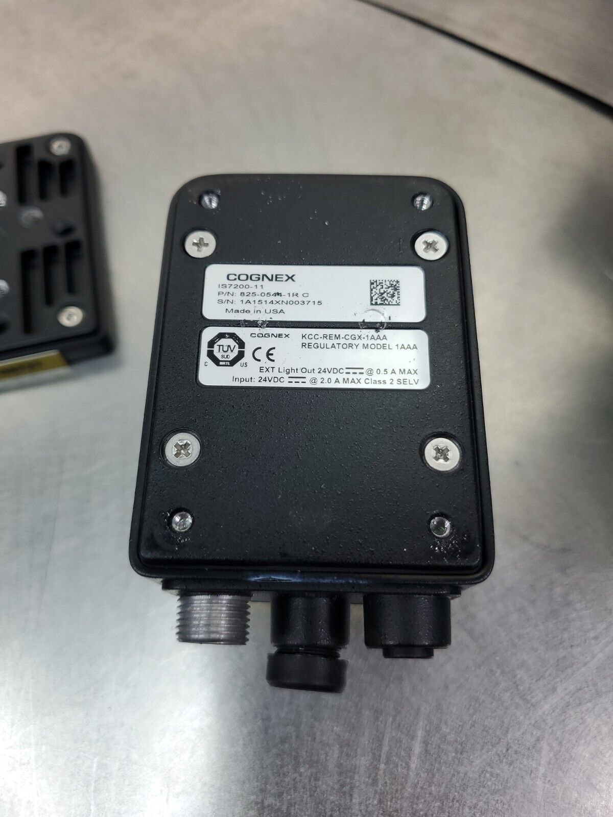 Cognex IS7200-11 Machine Vision Camera (825-0544-1R C) - See Description   5E-10
