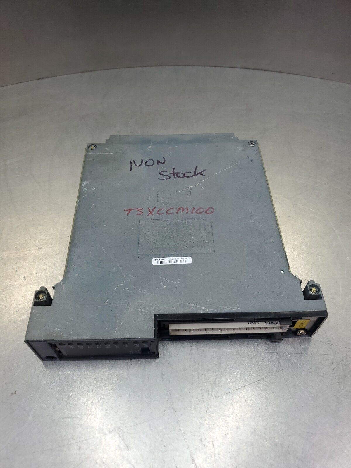 Schneider Electric TSXCCM100 Counting Module **Missing Front Cover Panel**    3A