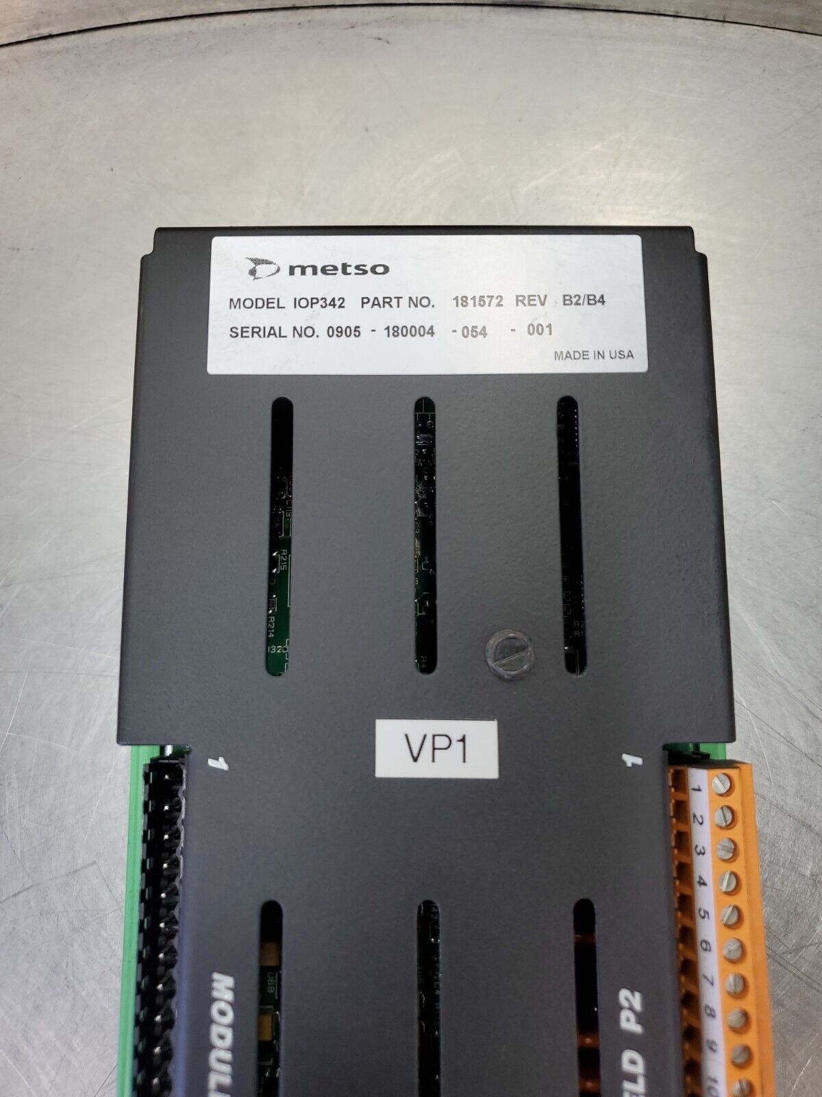 VALMET  IOP342  MODULE  181572 REV B2/B5                                    3D-5