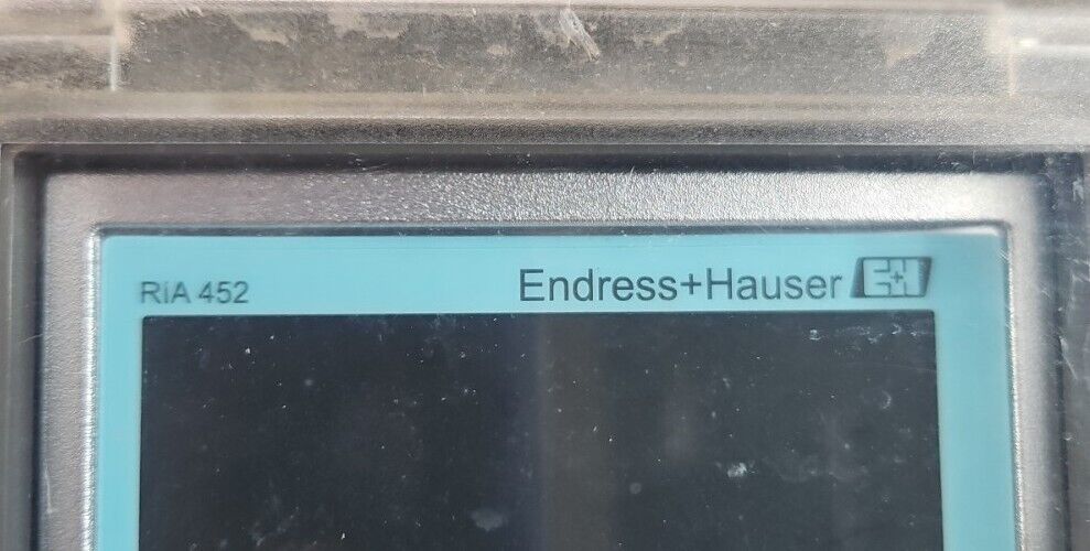 ENDRESS+HAUSER RIA452-A212A21A Digital Display Meter                       6C-10