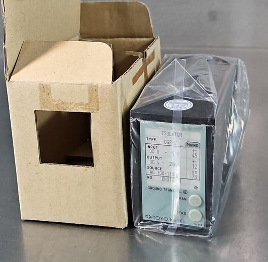Toyo Keiki DGP-2 Isolator Input DC 0 - 5V Module                        Loc3D-9