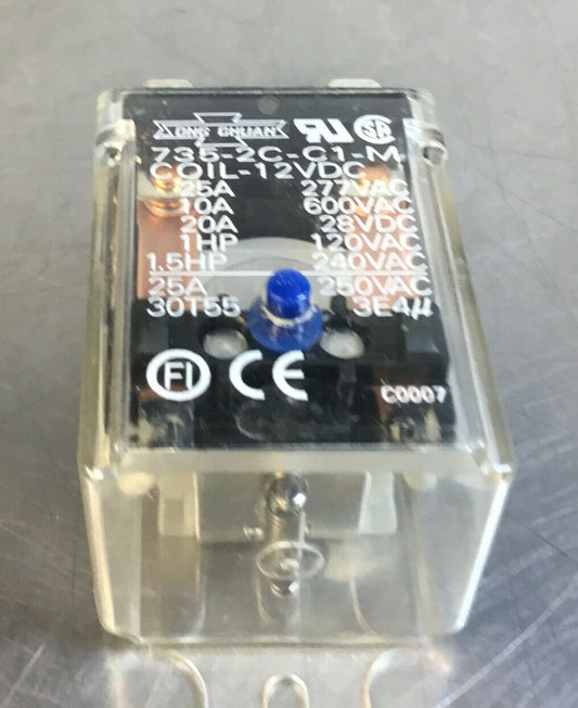 Song Ghuan  735-2C-C1-M  Relay 12VDC Coil    4C