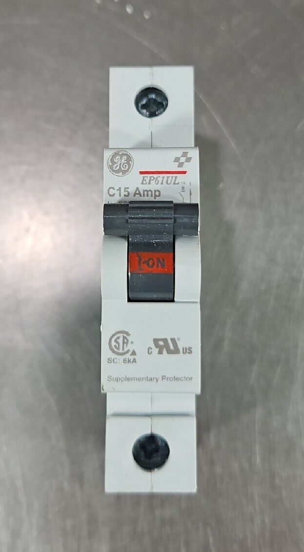 GENERAL ELECTRIC EP61ULC15 Modular Plus Circuit Breaker                 Loc 4E-4